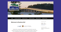 Desktop Screenshot of lakeguntersville.org